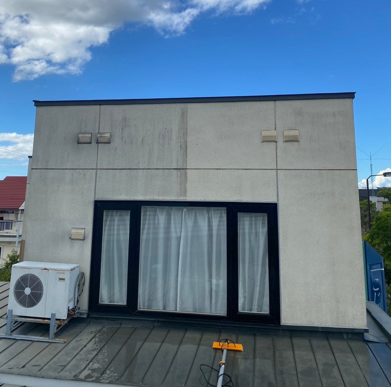 【洗浄事例】外壁洗浄〜札幌市清田区　塗装前に洗浄という選択肢！